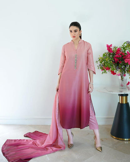 Shamooz Silk,digital printed Dupaata