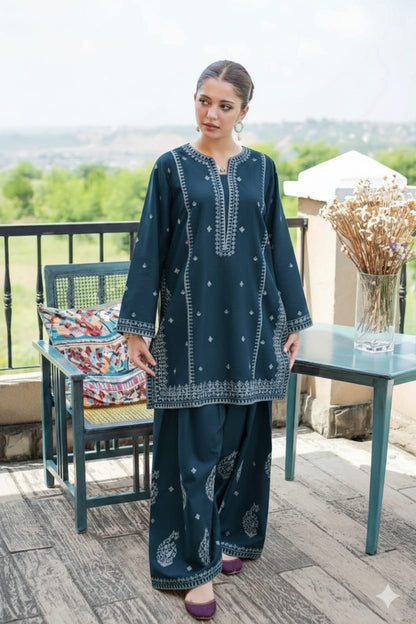URGE,PURE 2PC EMBROIDERED, AIRJET 90/70 LAWN