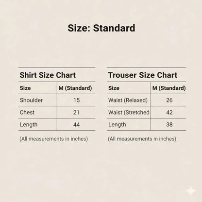 Stitched grip printed coord-set