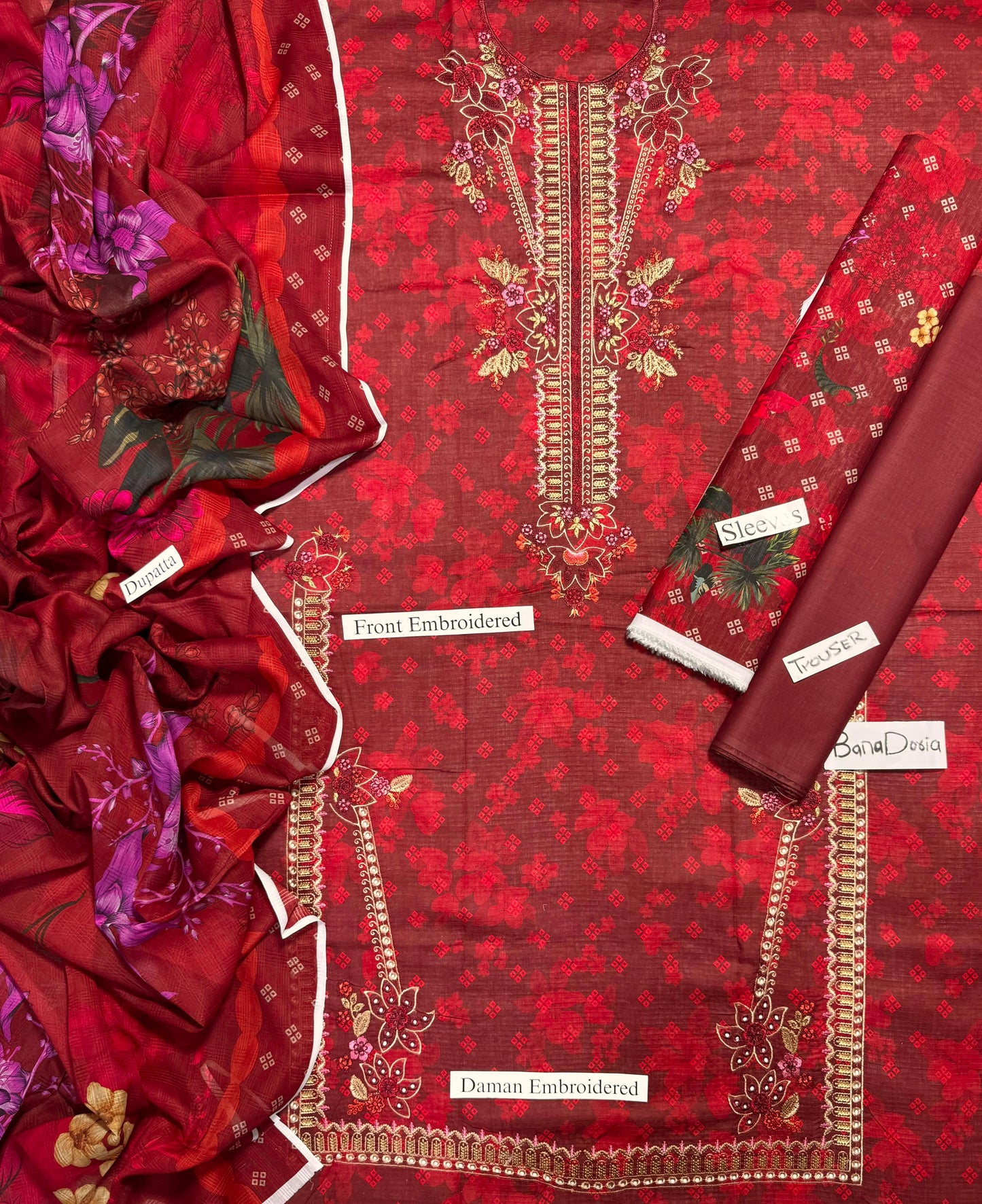 SOBIA NAZIR- Summer Banadora Lawn