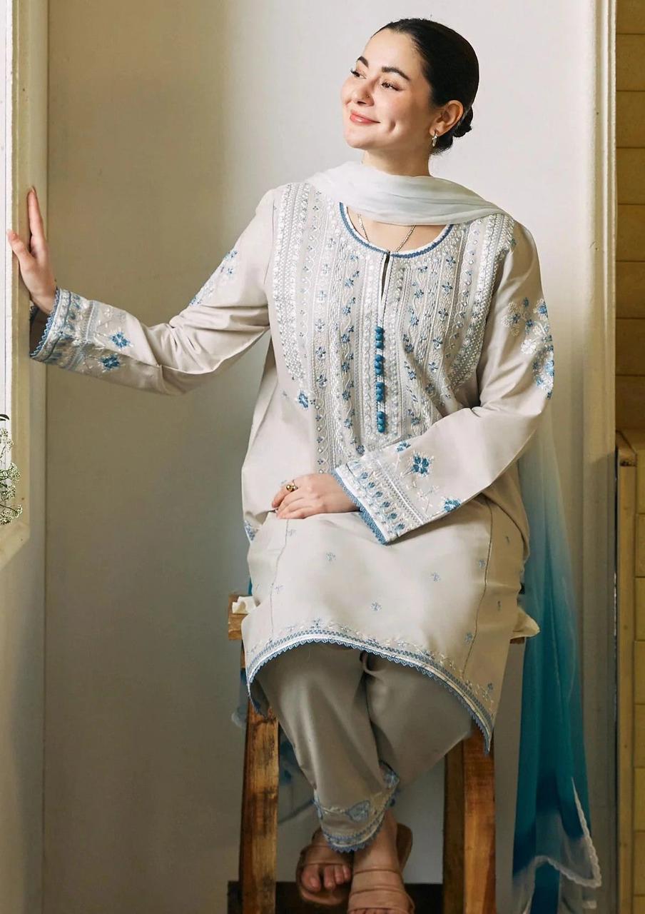 ZARA SHAHJAHAN,SUMMER LAWN EDITION 2026” 3pc, FRONT FULL EMBROIDERED