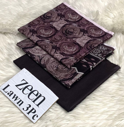 Zeen LAWN 3PC ⁠PRINTED LAWN* SHIRT & DUPATA, 50 colours and designs