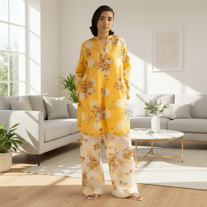 GUL-AHMAD YOLO TWO PC CO-ORD SET