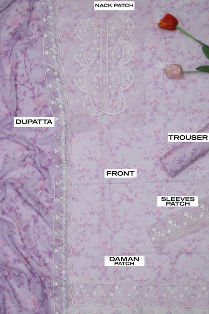 SUMMER COLLECTION 2026, LAWN Fabric* 3Pc