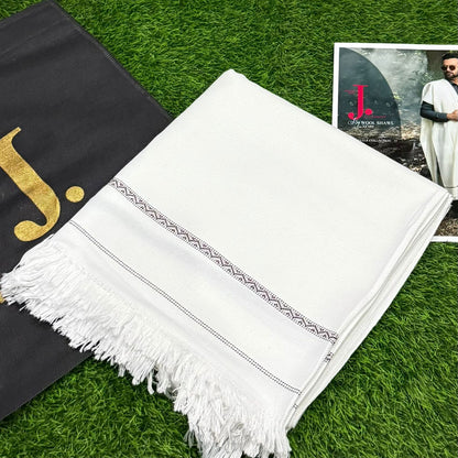 Men's pure wool shawl