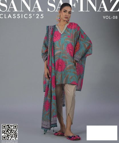 Sana Safinaz, Digital Printed Lawn Shirt 8 colours