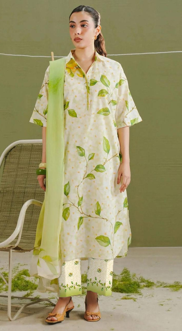 Limelight Banadora printed lawn shirt, trouser & dupatta