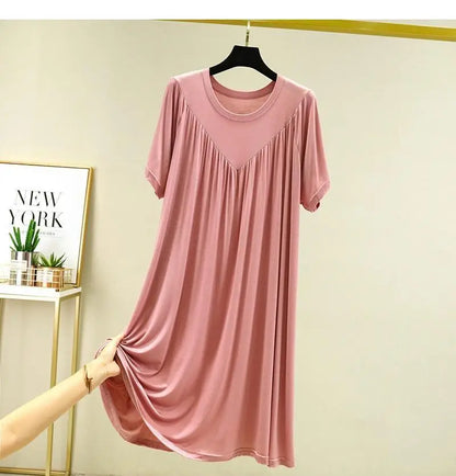Women's & girls long sleeves round neck dress 7 colors