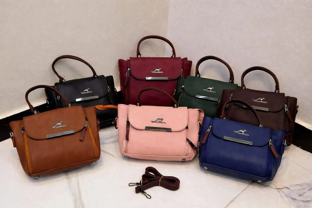 Girls crossbody multipurpose leather bag 1Pc