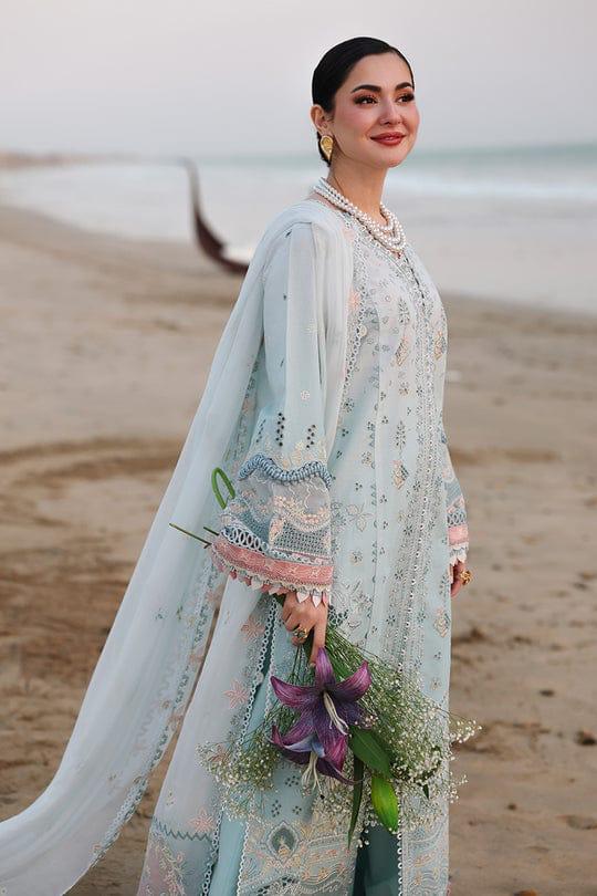 Qalamkar,Front Full Heavy Multi-Head Embroidered