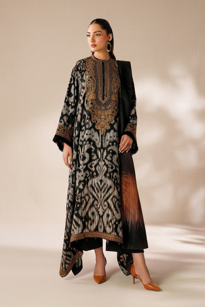 WHITE & Black, Lawn & Chiffon
