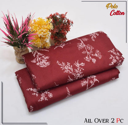 Floral Prints New Arrival,Summer Collection 2026, 2pc,Front Full Digital Printed Shirt*