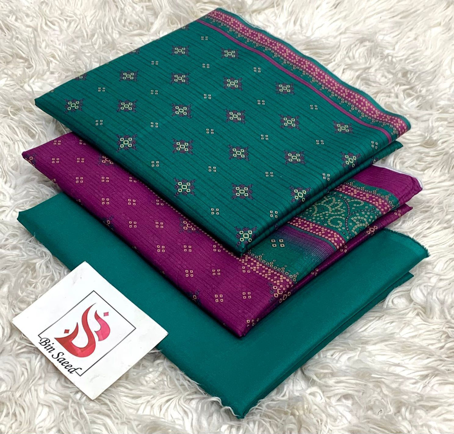 Bin Saeed Lawn 13 colors