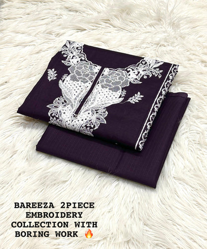 Breeza embroidered heavy boring ,10 colors