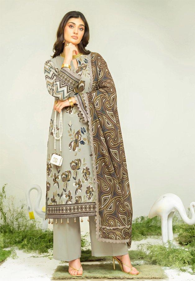 Orang- Rutba,Printed Premium Lawn Shirt 10 colors
