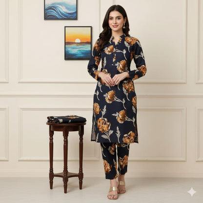 Floral Prints New Arrival,Summer Collection 2026, 2pc,Front Full Digital Printed Shirt*