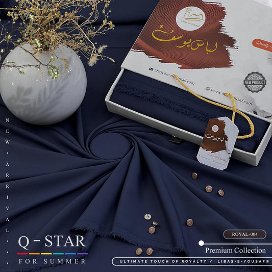 Libas-E-Yousaf, Q-Star, durable softness, & luxurious feel dress