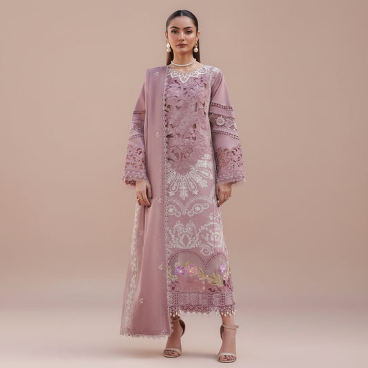 Parishay 6138 Premium lawn embroidered patch