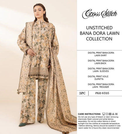 100% ORIGINAL AIRJET BANA DORA LAWN COLLECTION 2026*