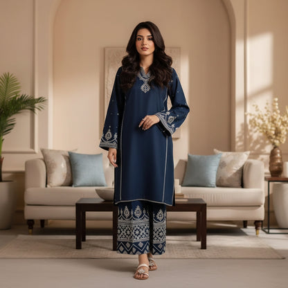 ZARA SHAHJAHAN”SUMMER, new arrival 3pc, front full embroidered