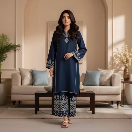 ZARA SHAHJAHAN”SUMMER, new arrival 3pc, front full embroidered