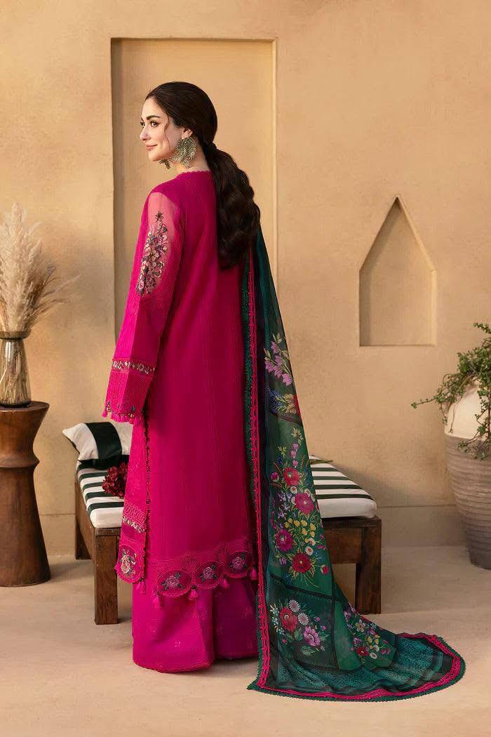 Saira lawn heavy  embroidered