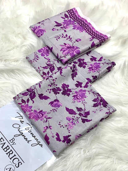 Bonanza, digital printed soft lawn