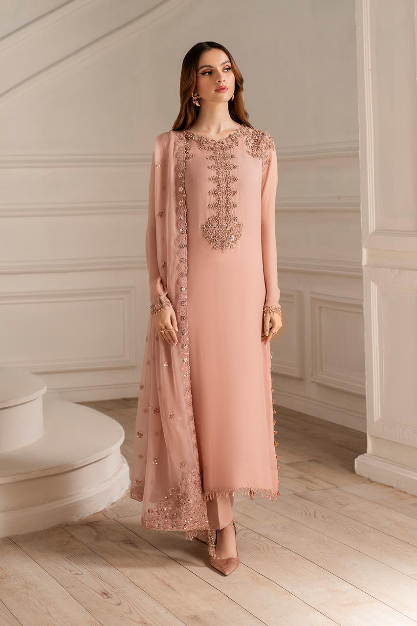 Iznik,UE-479 Luxury Formals, Chiffon & Malai