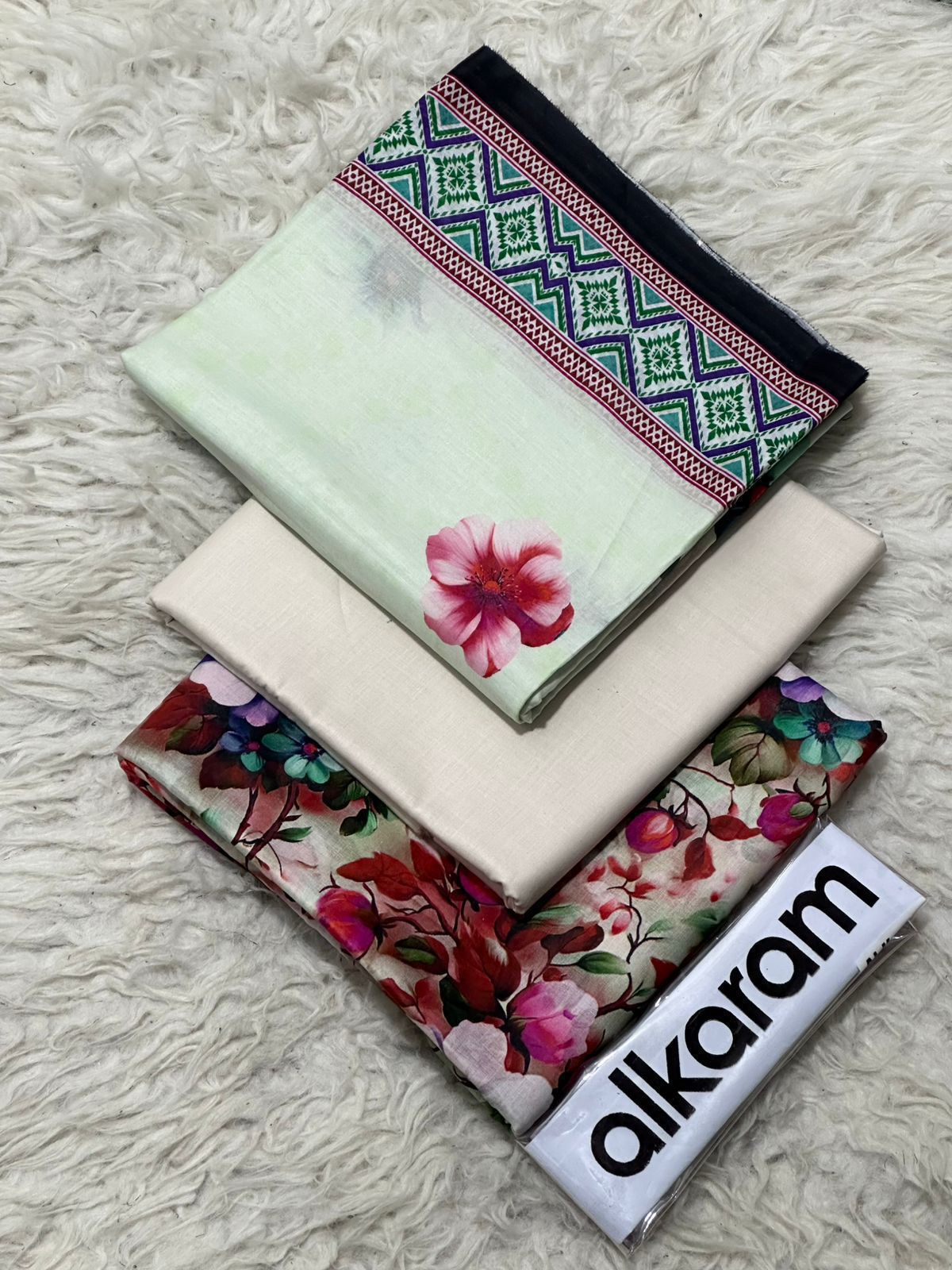 Alkaram fine Lawn ,Shirt, 20 colors