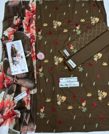 Limelight embroidered lawn