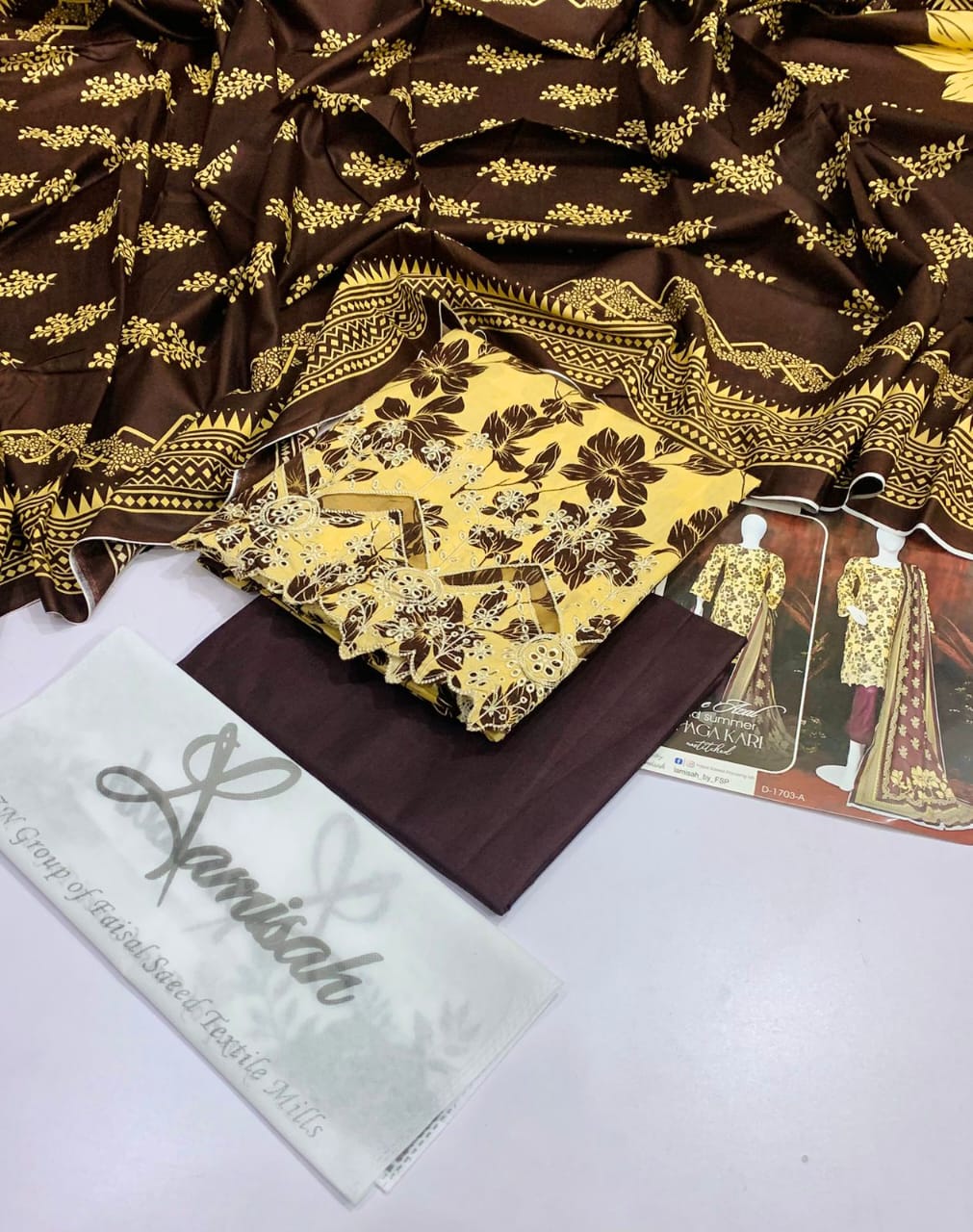 LAWN EMBROIDARY 3PC COLLECTION*