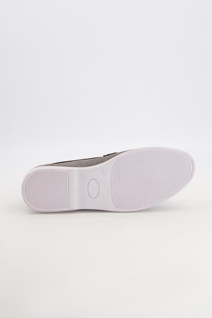 Men's fancy grey loafers