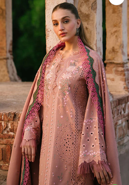 BIN ILLYAS-  embroidered Lawn