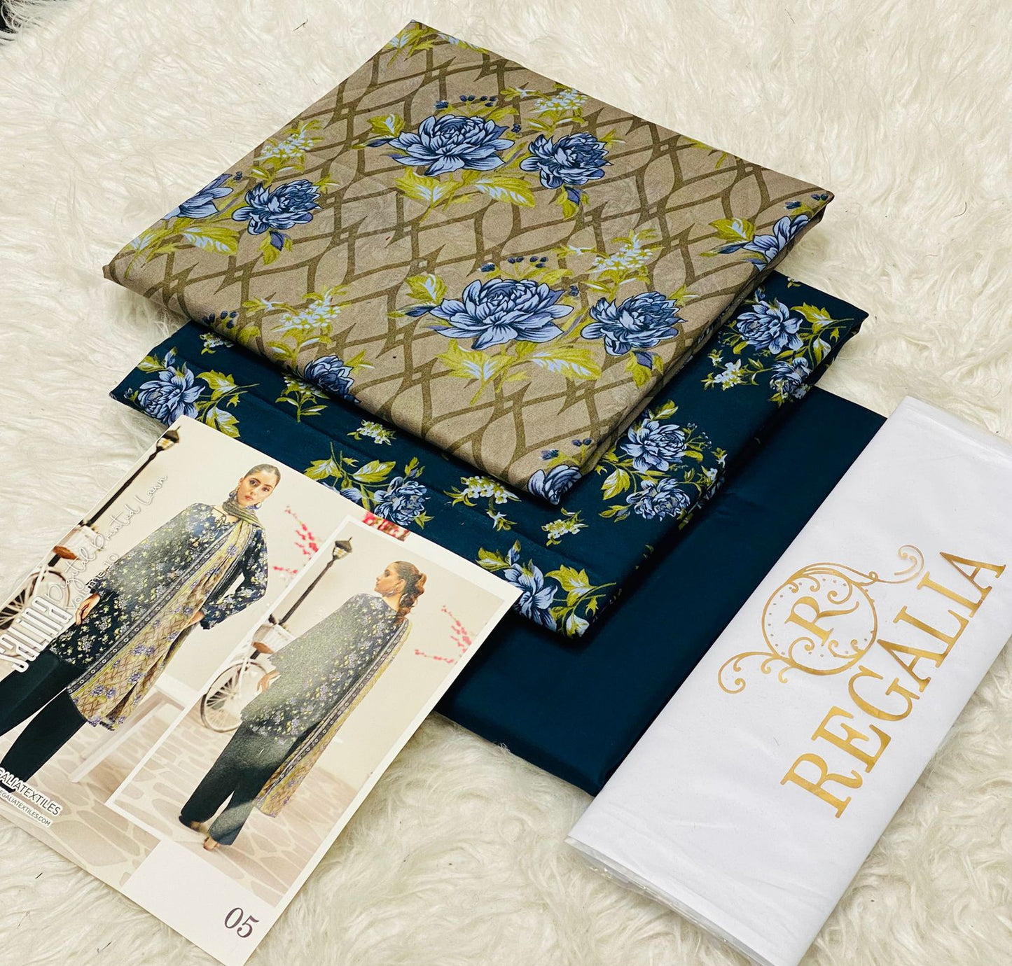 REGALIA,SALINA SEPRATES LAWN LATEST VOL, 2026, ORIGINAL 💯 18 COLORS