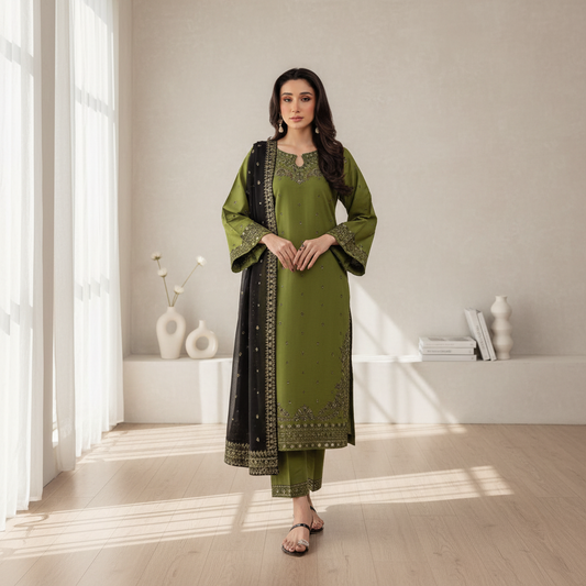 Ladies elegant dress Dhanak