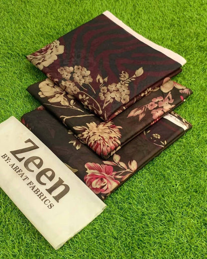 Zeen LAWN 3PC ⁠PRINTED LAWN* SHIRT & DUPATA, 50 colours and designs