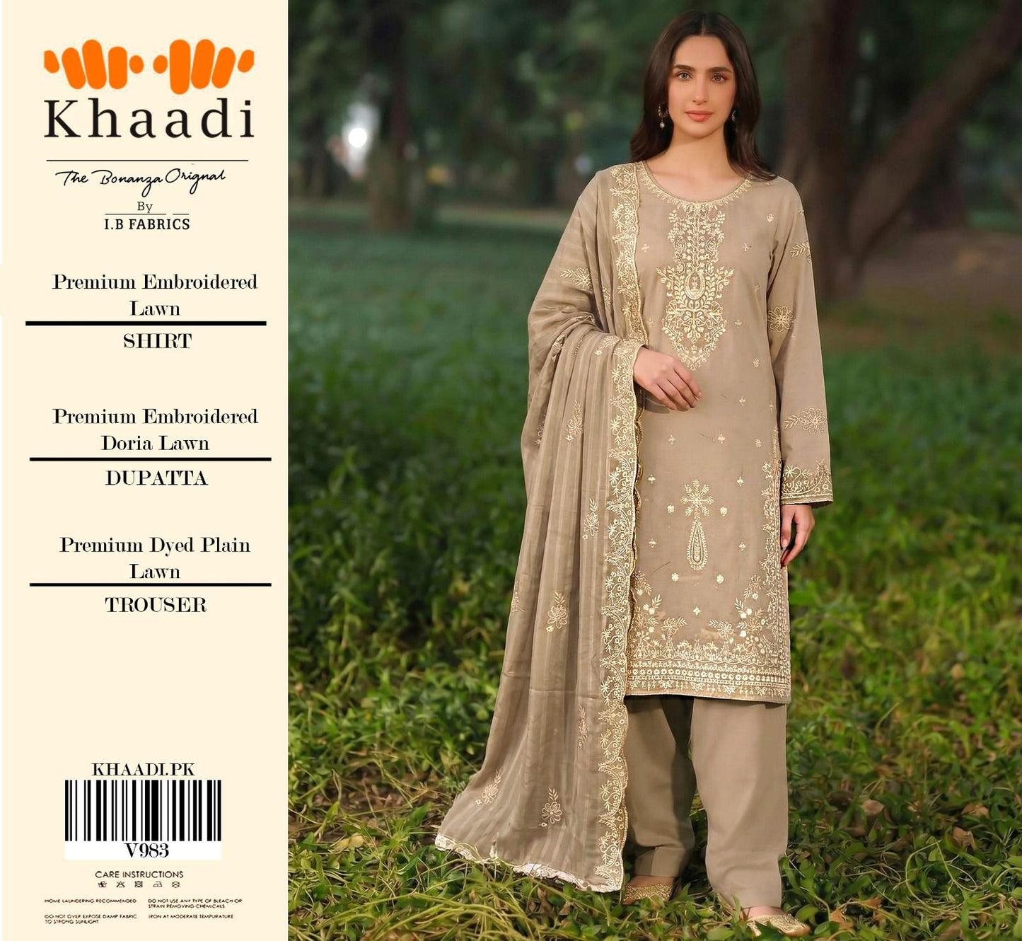 Khaddi pure lawn