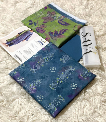 SAYA,LAWN 3PC COLLECTION, 2026