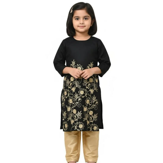 Girls lawn embroidered trouser and shirt