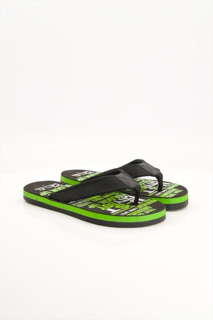 Black camel flip flop