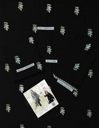 Lawn 2 PC*Embroidered shirt and Sleeves*