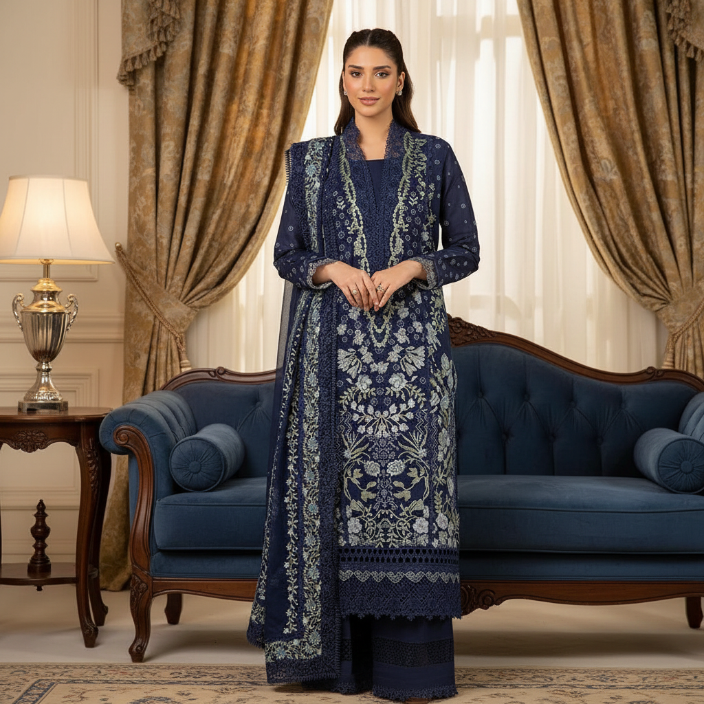 SOBIA NAZIR- Summer Banadora Lawn