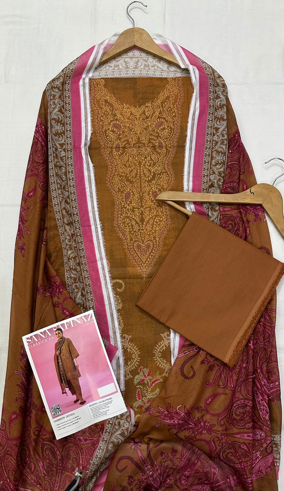 Sana Safinaz, Digital Printed Lawn Shirt 8 colours