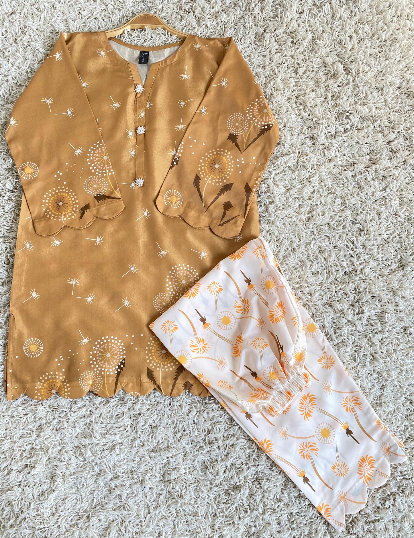 New Arrival Stitched 2 piece printed shirt,  trouse