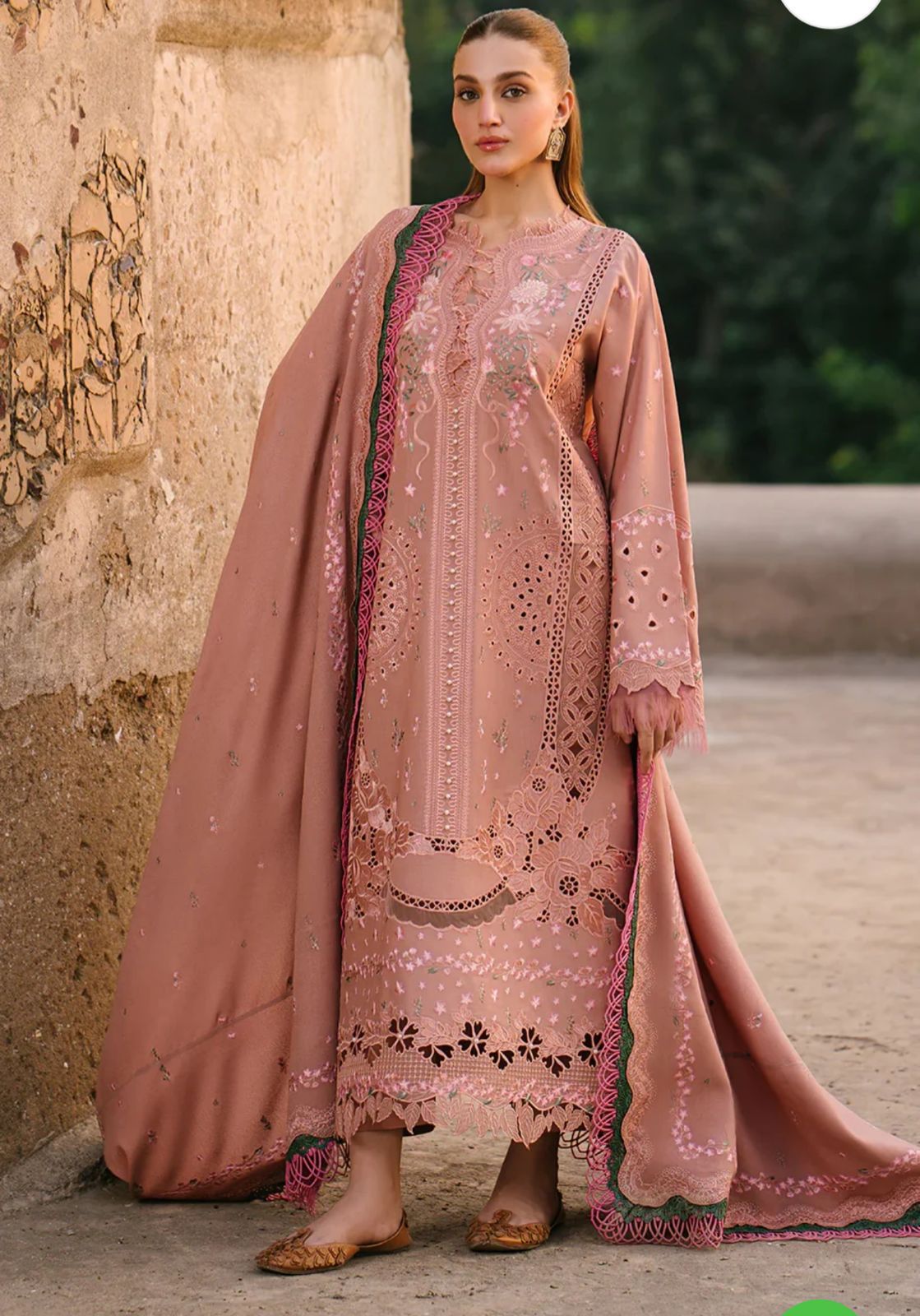 BIN ILLYAS-  embroidered Lawn