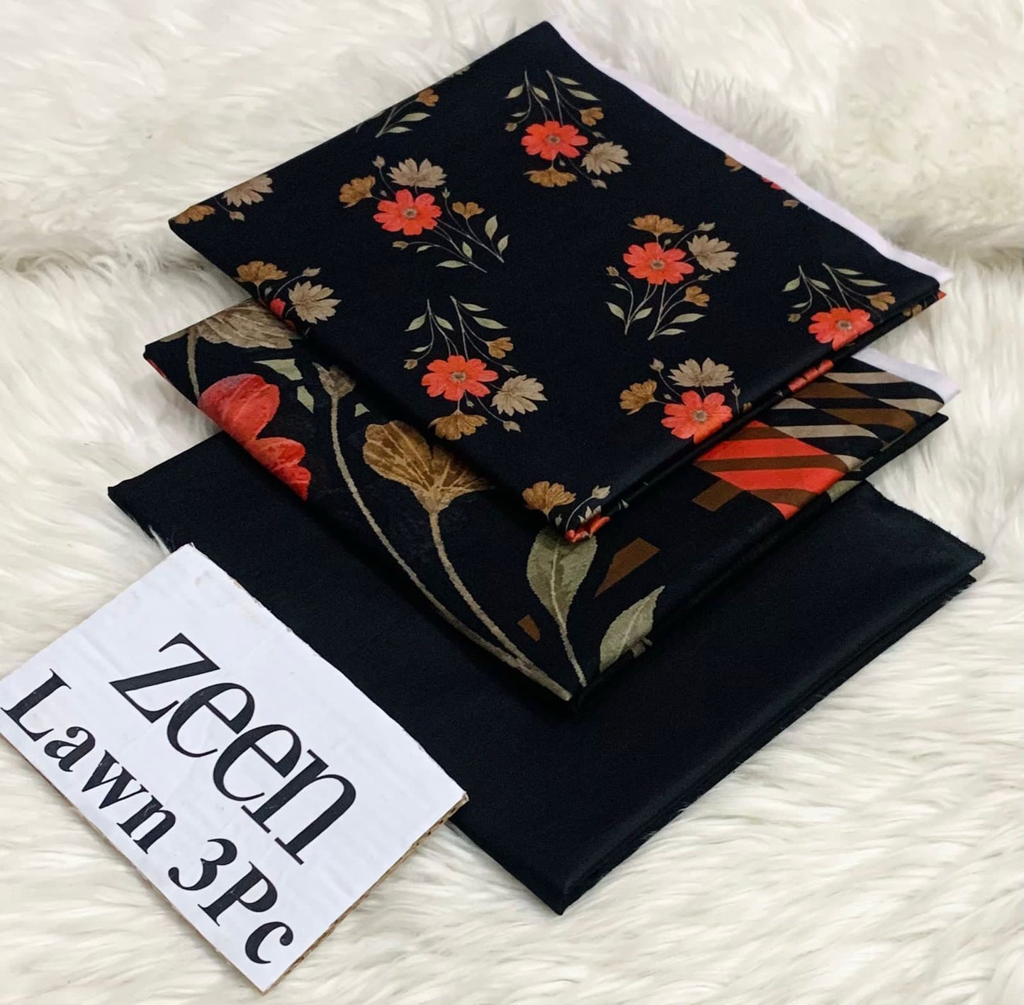 Zeen LAWN 3PC ⁠PRINTED LAWN* SHIRT & DUPATA, 50 colours and designs
