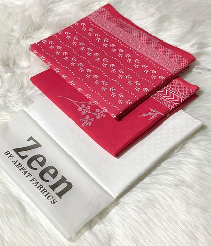 Zeen LAWN 3PC ⁠PRINTED LAWN* SHIRT & DUPATA, 50 colours and designs