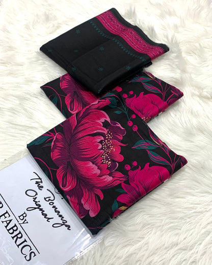 Bonanza, digital printed soft lawn
