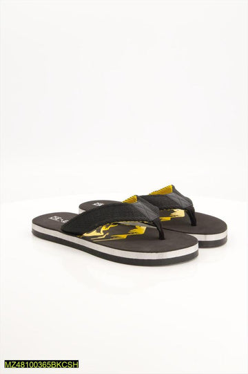 Black camel flip flop