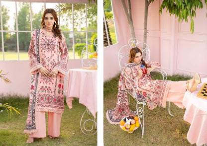 RAABI-Printed Luxury Lawn Shirt 9 colors